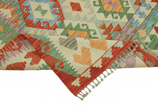 8x10 Handwoven Turkish Kilim Rug  - 48781