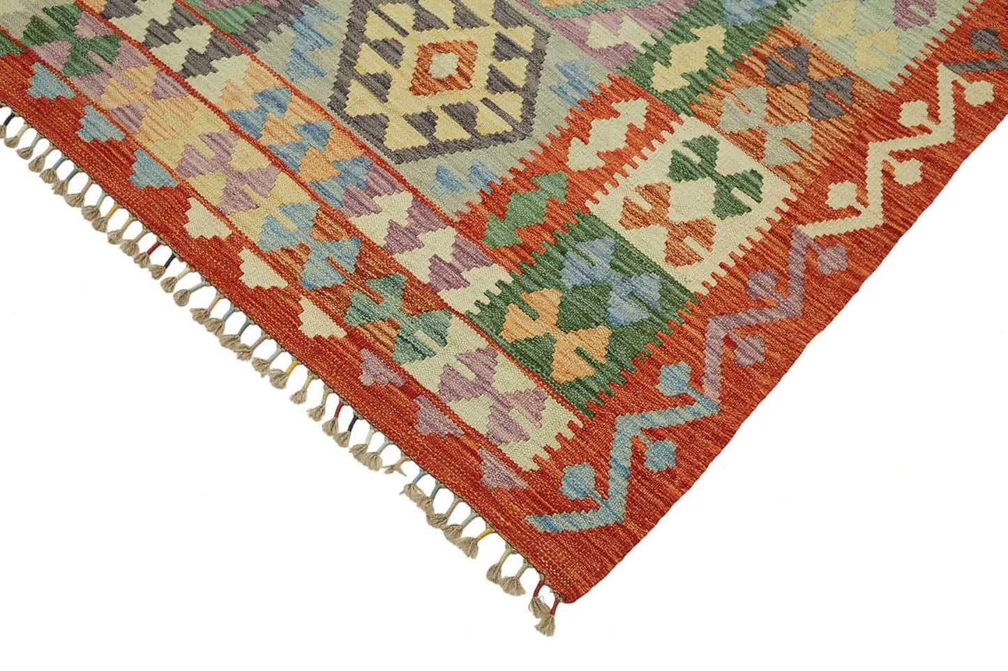 8x11 Handwoven Turkish Kilim Rug  - 48785