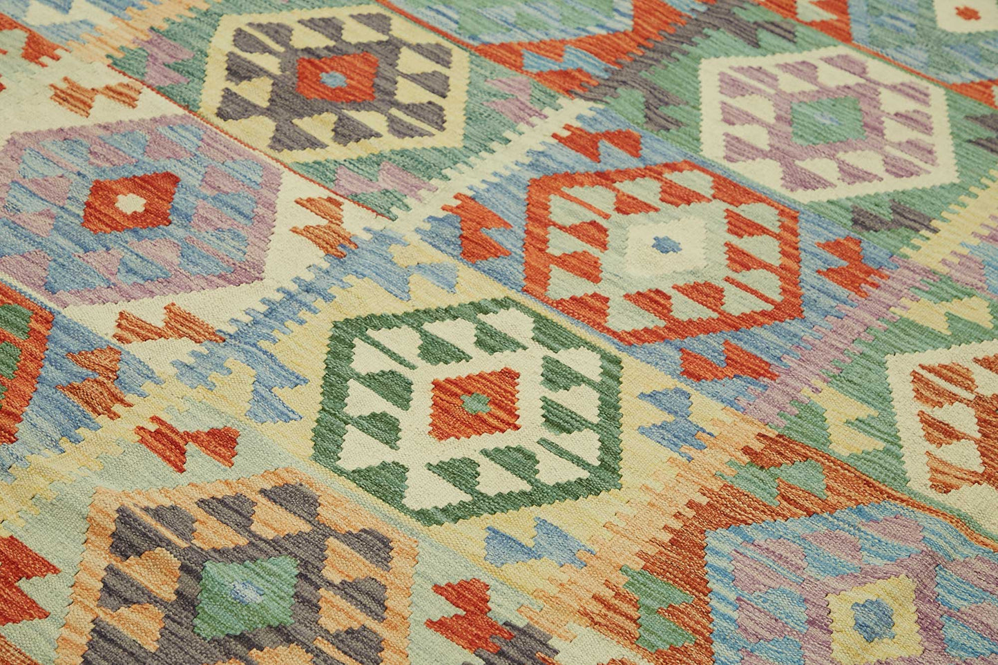 8x11 Handwoven Turkish Kilim Rug  - 48785