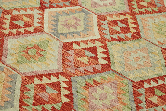 8x11 Handwoven Turkish Kilim Rug  - 48786