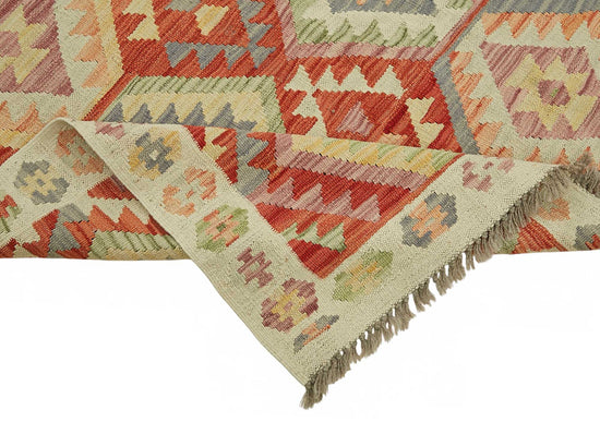 8x11 Handwoven Turkish Kilim Rug  - 48786