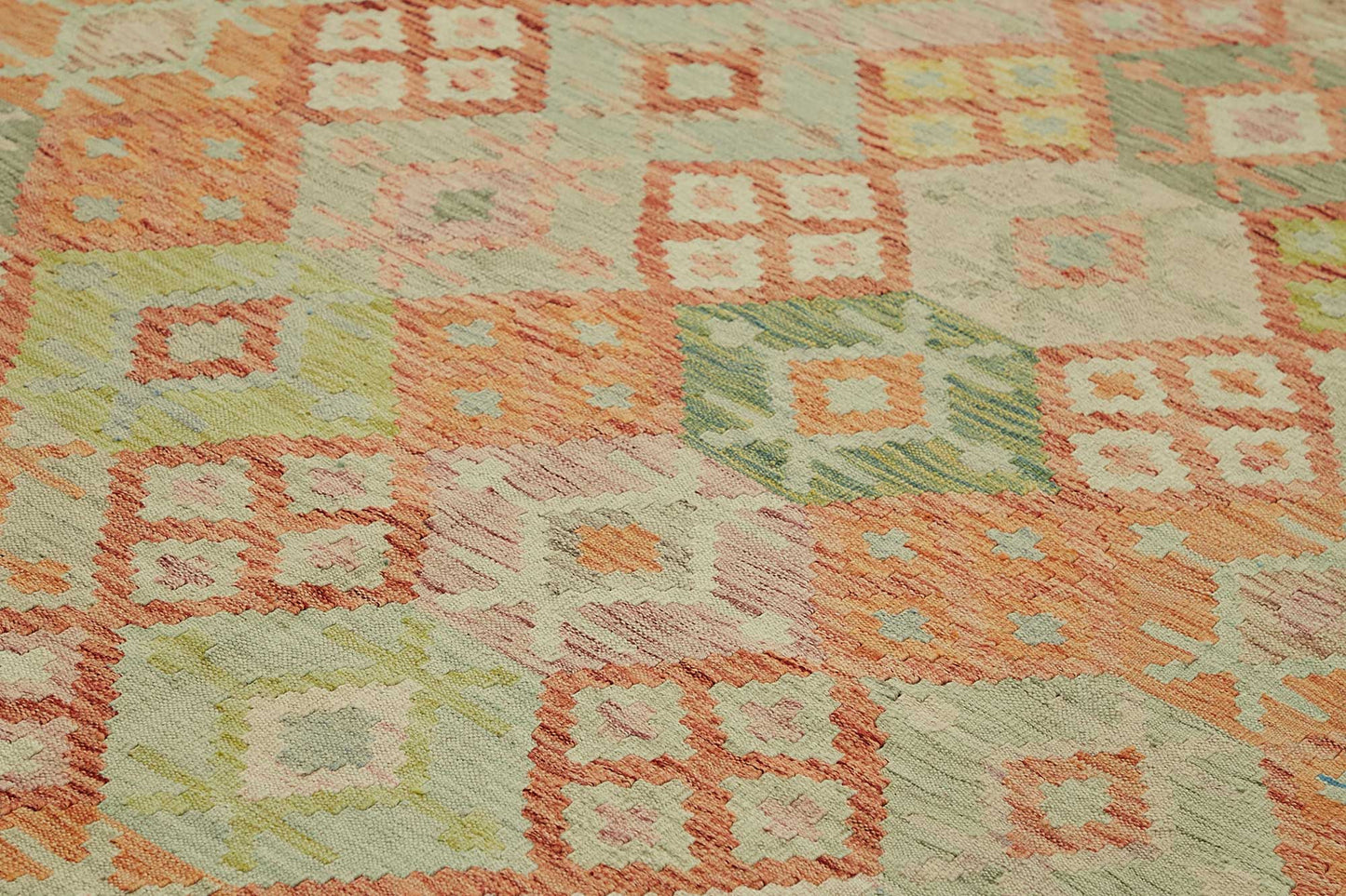 10x16 Handwoven Turkish Kilim Rug  - 48789