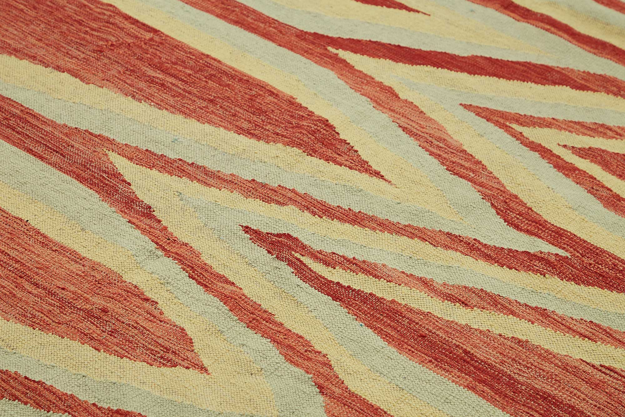 8x11 Handwoven Turkish Kilim Rug  - 48790