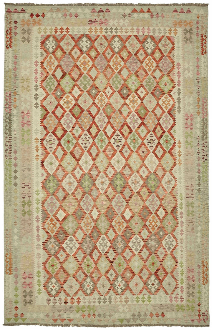 10x16 Handwoven Turkish Kilim Rug  - 48798