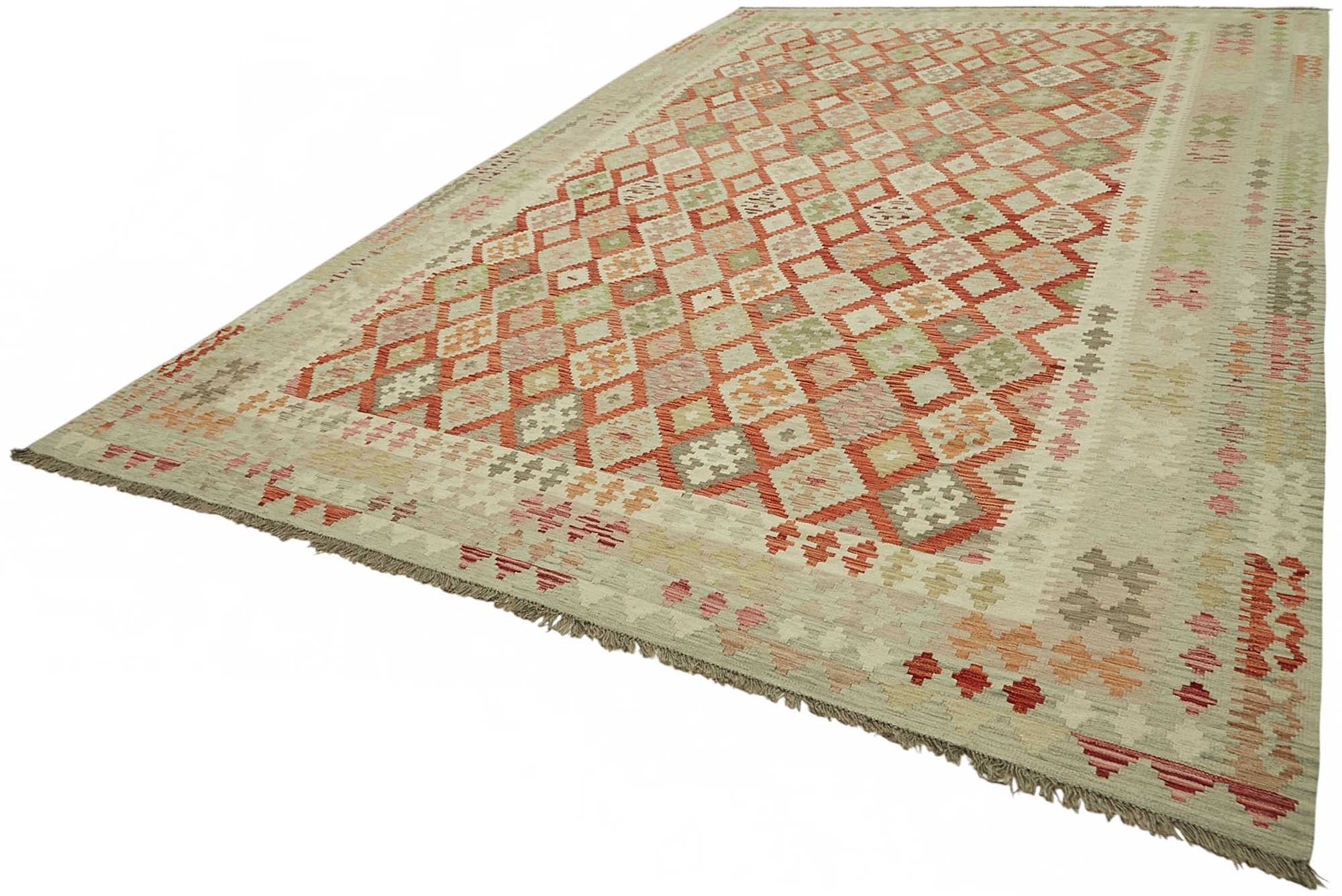 10x16 Handwoven Turkish Kilim Rug  - 48798