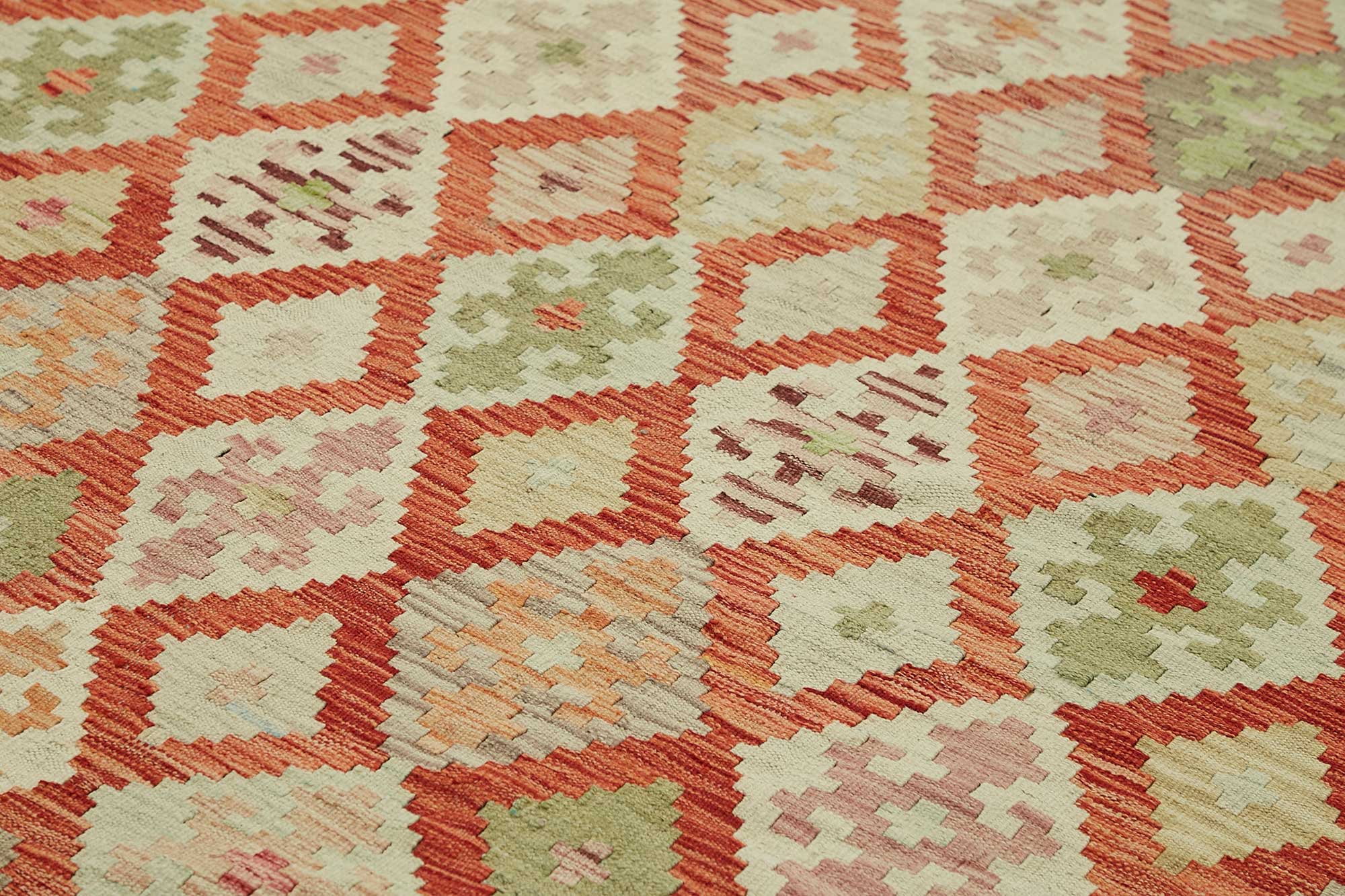10x16 Handwoven Turkish Kilim Rug  - 48798