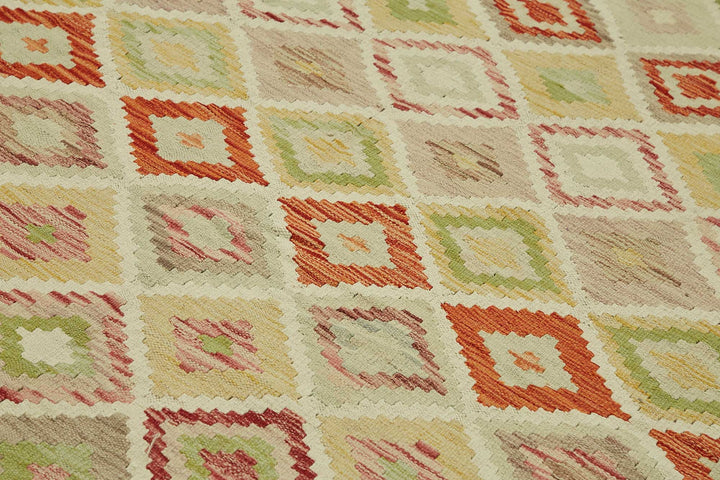 8x11 Handwoven Turkish Kilim Rug  - 48802