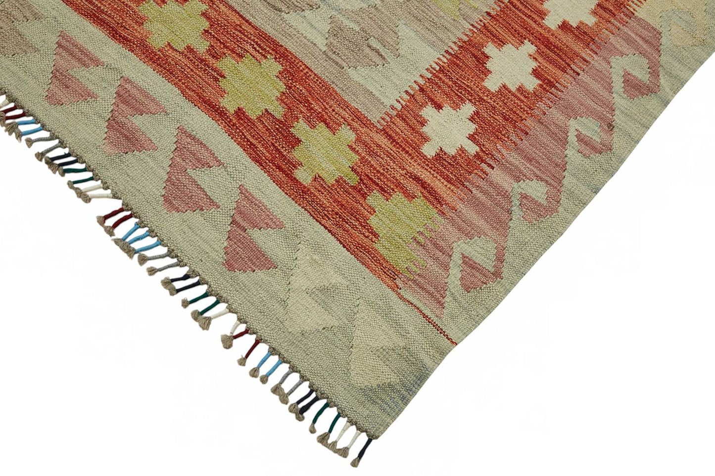 8x11 Handwoven Turkish Kilim Rug  - 48805