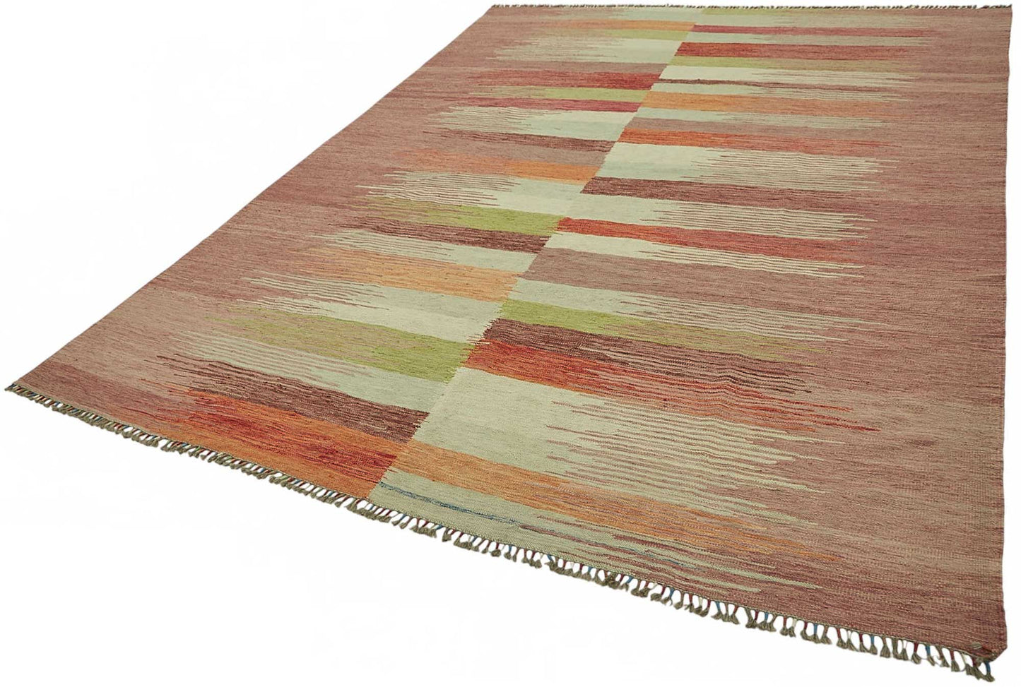 8x11 Handwoven Turkish Kilim Rug  - 48807
