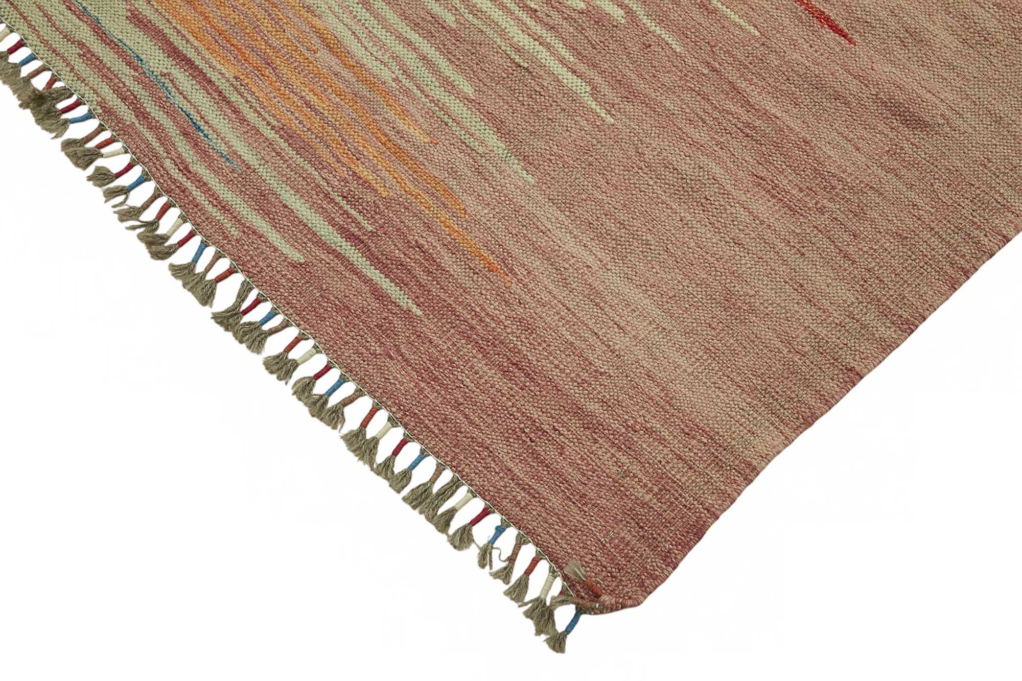 8x11 Handwoven Turkish Kilim Rug  - 48807