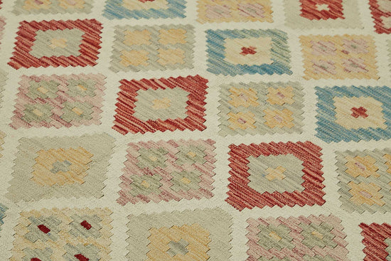 8x9 Handwoven Turkish Kilim Rug  - 48809