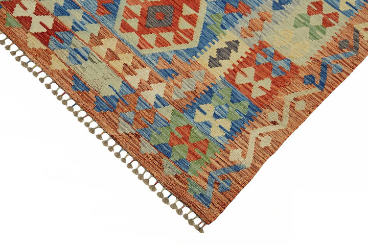8x11 Handwoven Turkish Kilim Rug  - 48815