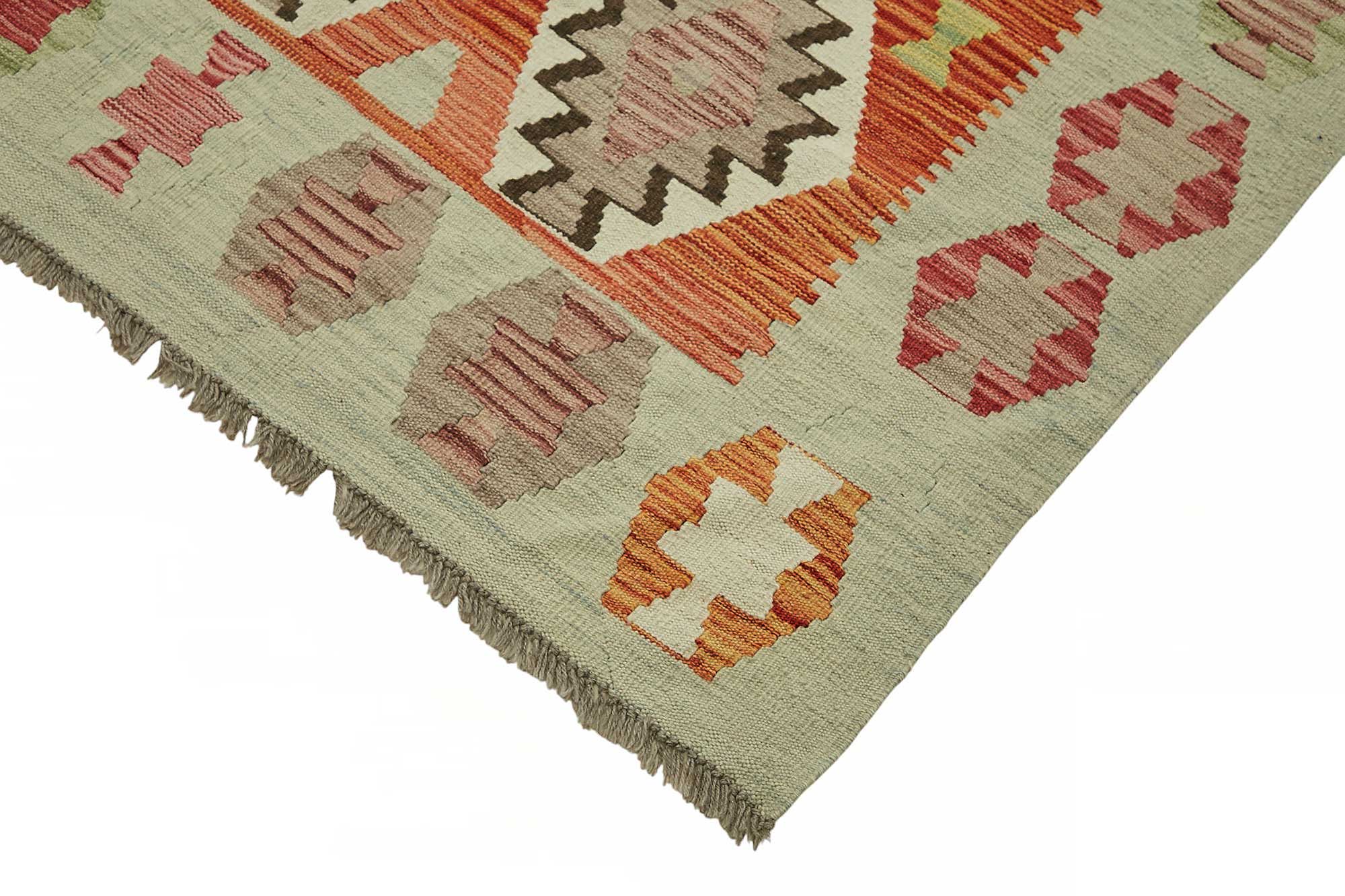 11x13 Handwoven Turkish Kilim Rug  - 48816