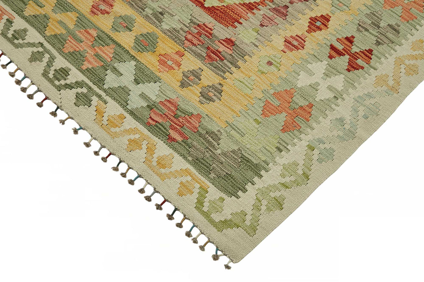 8x11 Handwoven Turkish Kilim Rug  - 48817