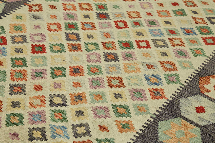 8x11 Handwoven Turkish Kilim Rug  - 48818