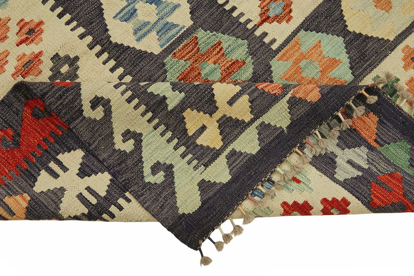 8x11 Handwoven Turkish Kilim Rug  - 48818