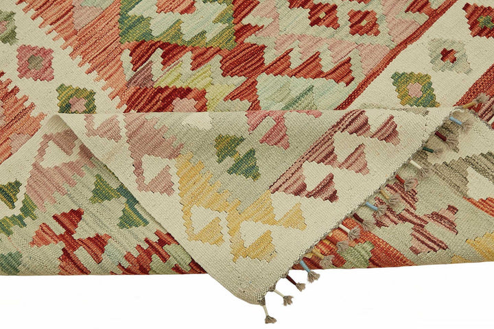 8x11 Handwoven Turkish Kilim Rug  - 48819