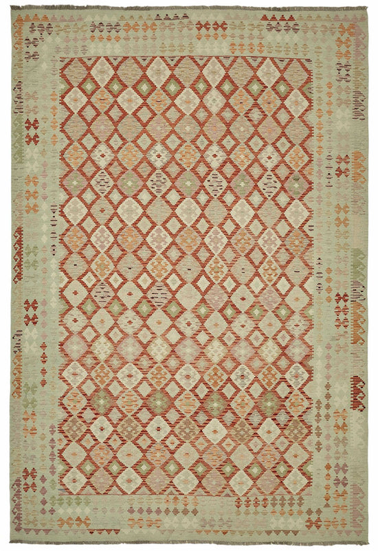 10x16 Handwoven Turkish Kilim Rug  - 48820