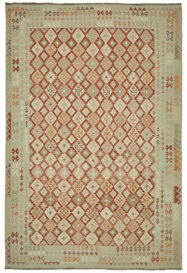 10x16 Handwoven Turkish Kilim Rug  - 48820