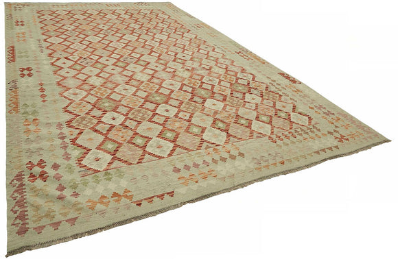 10x16 Handwoven Turkish Kilim Rug  - 48820