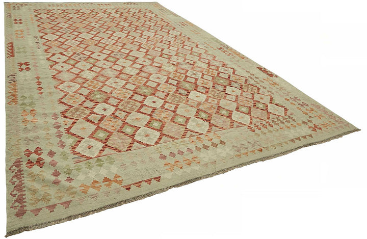 10x16 Handwoven Turkish Kilim Rug  - 48820