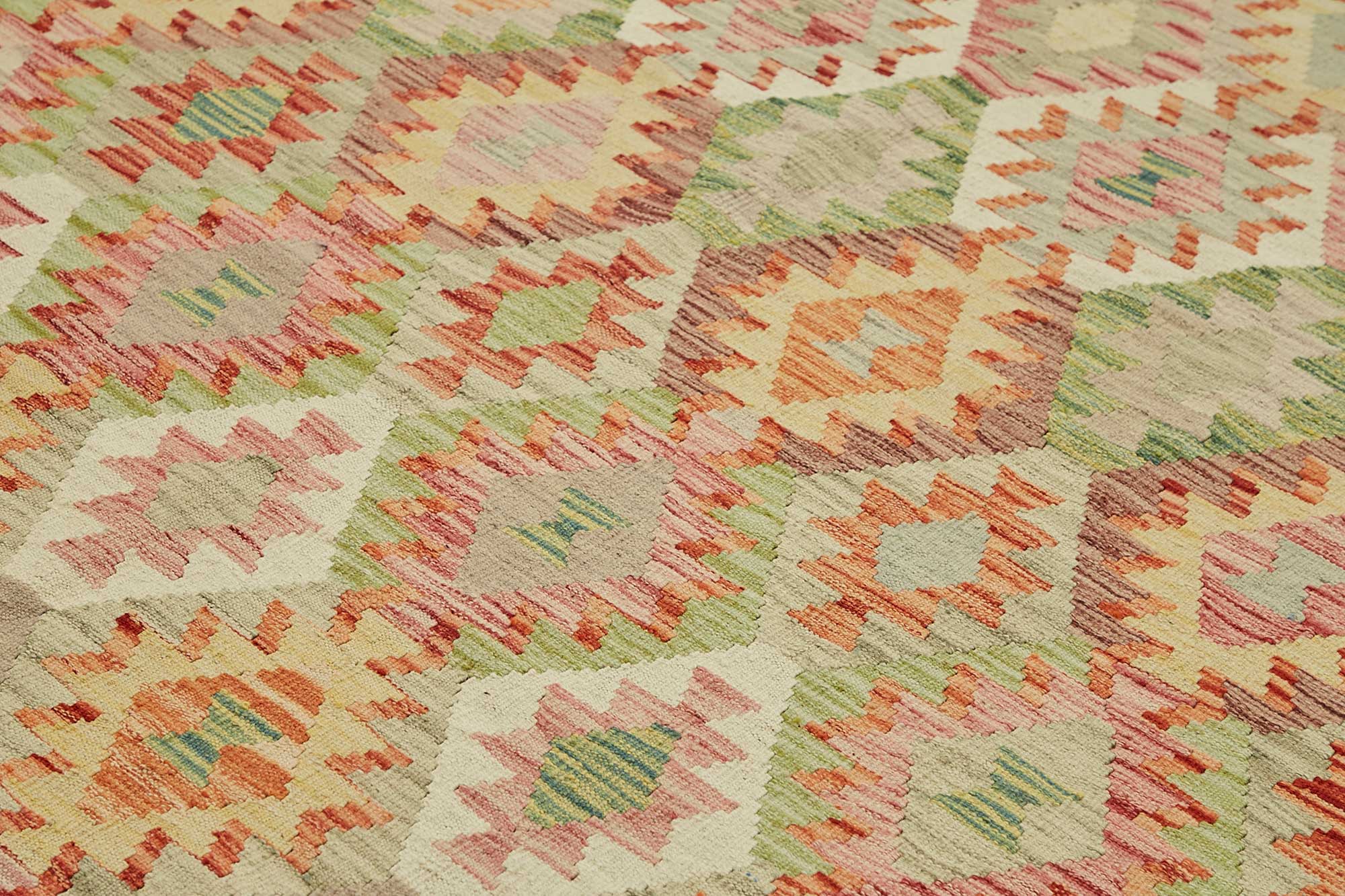 10x13 Handwoven Turkish Kilim Rug  - 48822