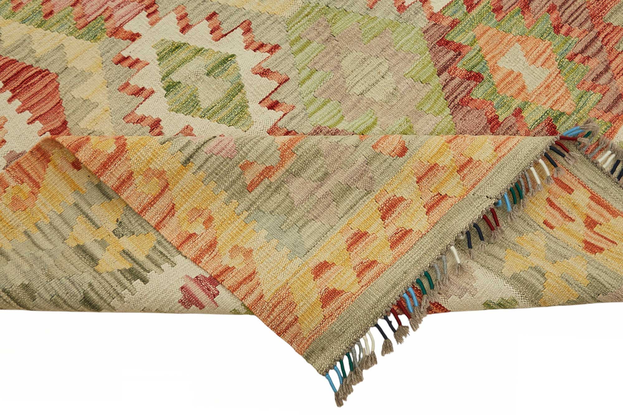 10x13 Handwoven Turkish Kilim Rug  - 48822