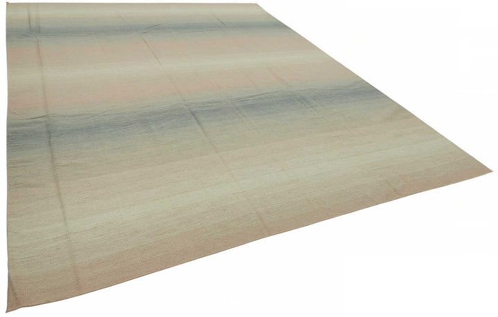 9x12 Contemporary Dhurrie Kilim Rug - 48854