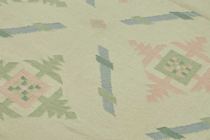 9x12 Hand-Woven Dhurrie Kilim Rug - 48857
