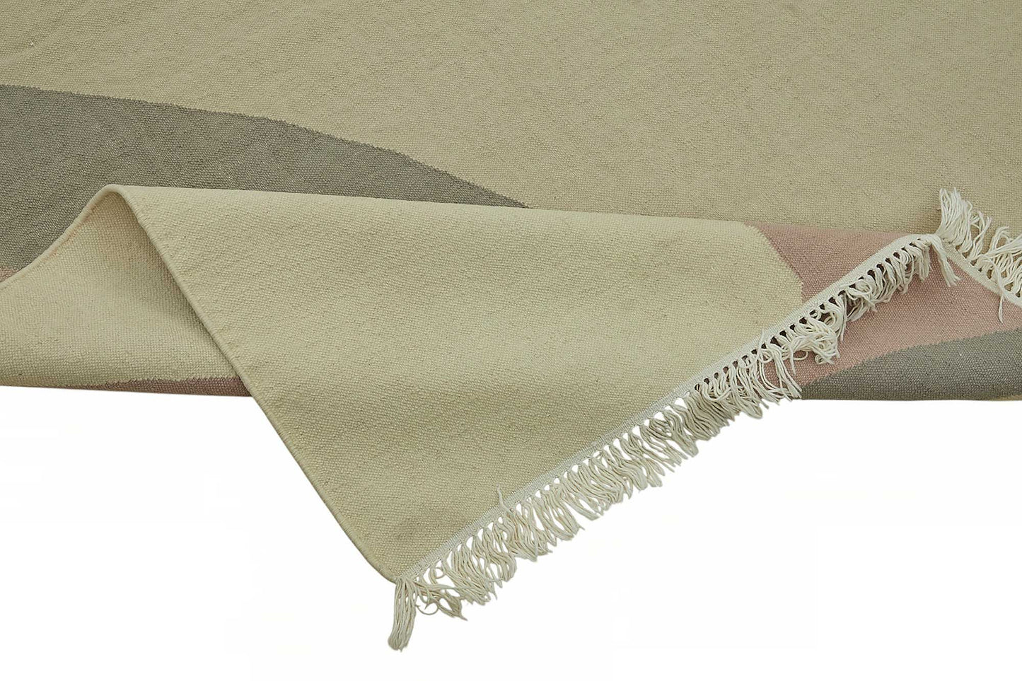 9x12 Modern Design Dhurrie Kilim Rug - 48858