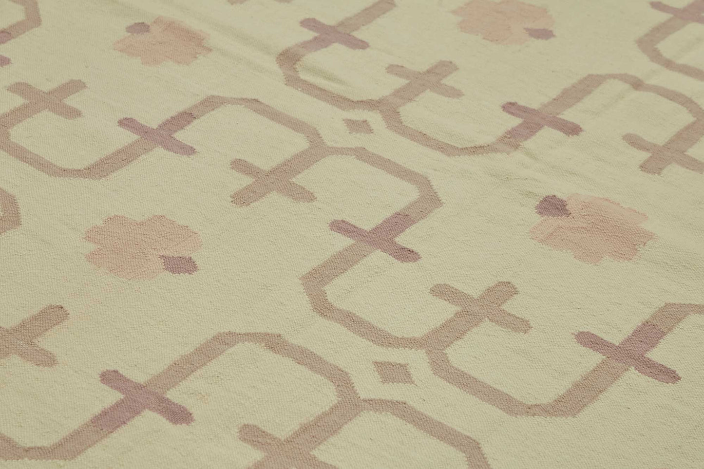10x14 Geometric Dhurrie Kilim Rug - 48861