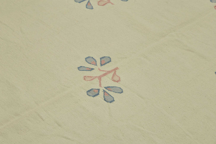 9x12 Tribal Dhurrie Kilim Rug - 48867