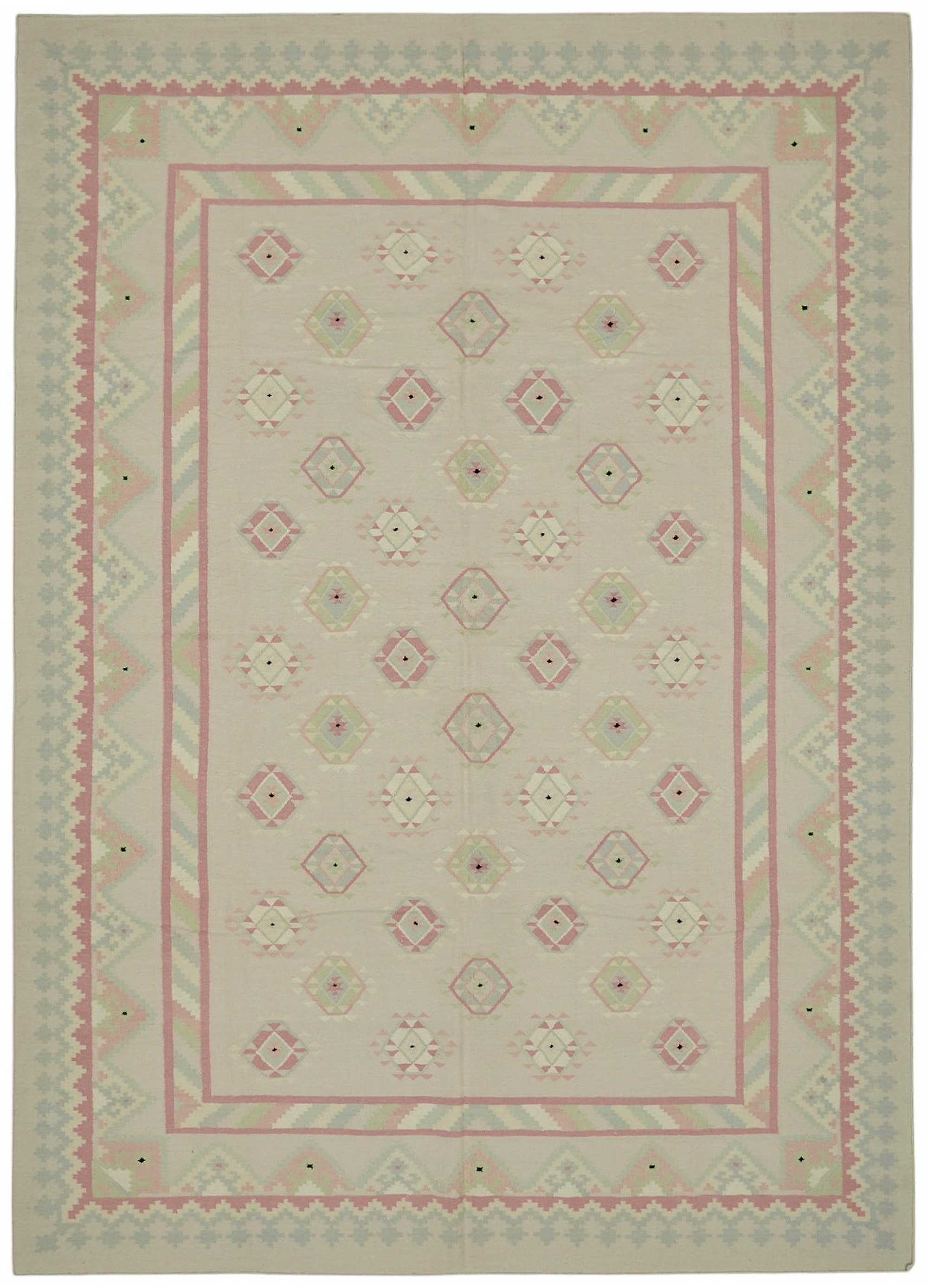 10x14 All-over Dhurrie Kilim Rug - 48870