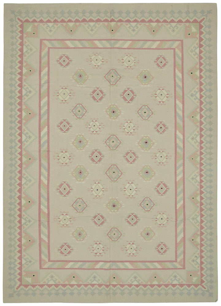 10x14 All-over Dhurrie Kilim Rug - 48870