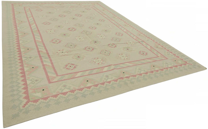10x14 All-over Dhurrie Kilim Rug - 48870