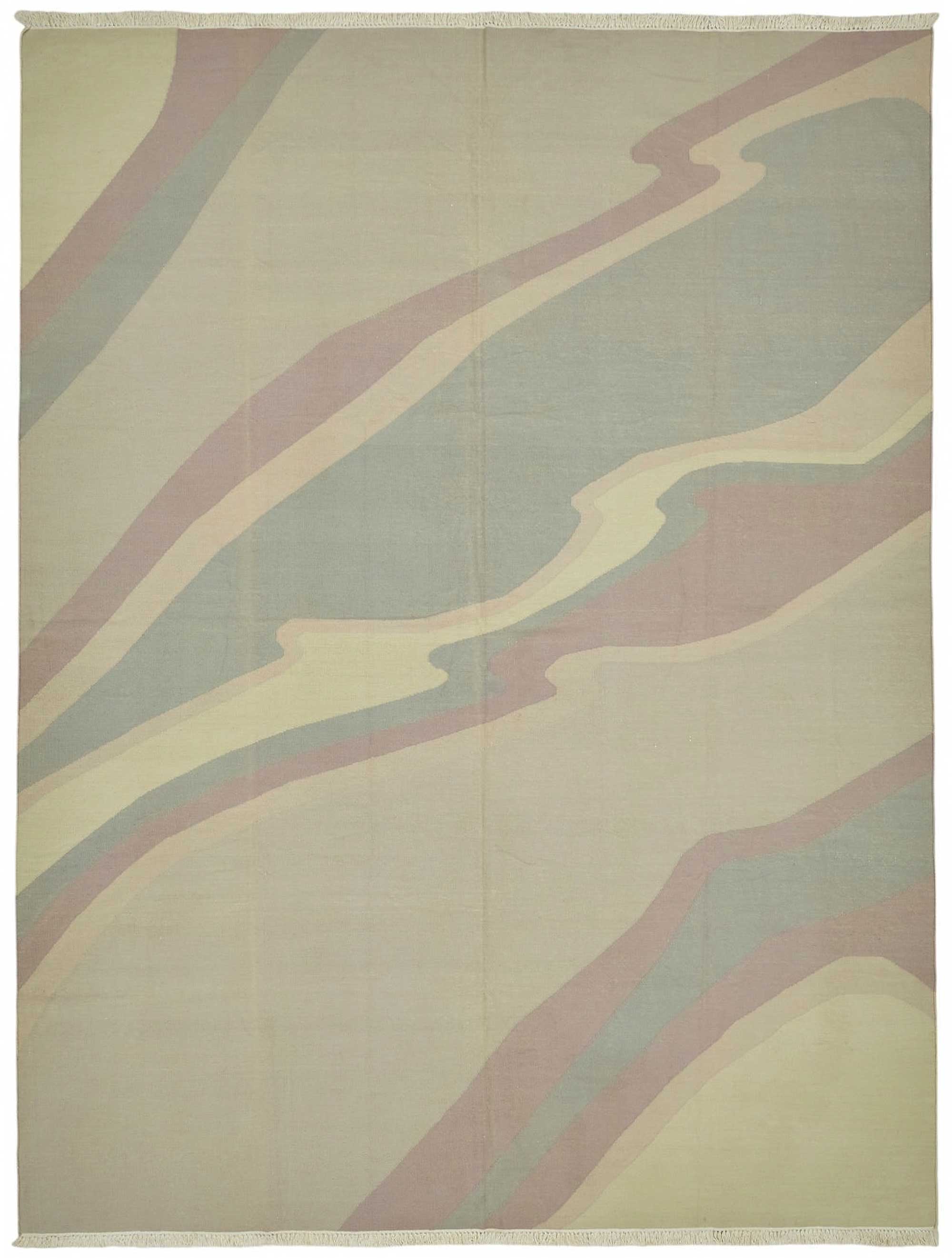 9x12 Modern Design Dhurrie Kilim Rug - 48878
