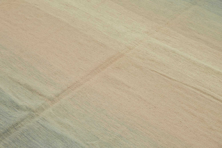 9x11 Striped Dhurrie Kilim Rug - 48880