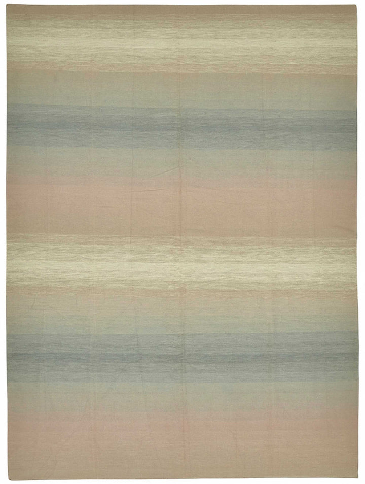 10x14 Contemporary Dhurrie Kilim Rug - 48882