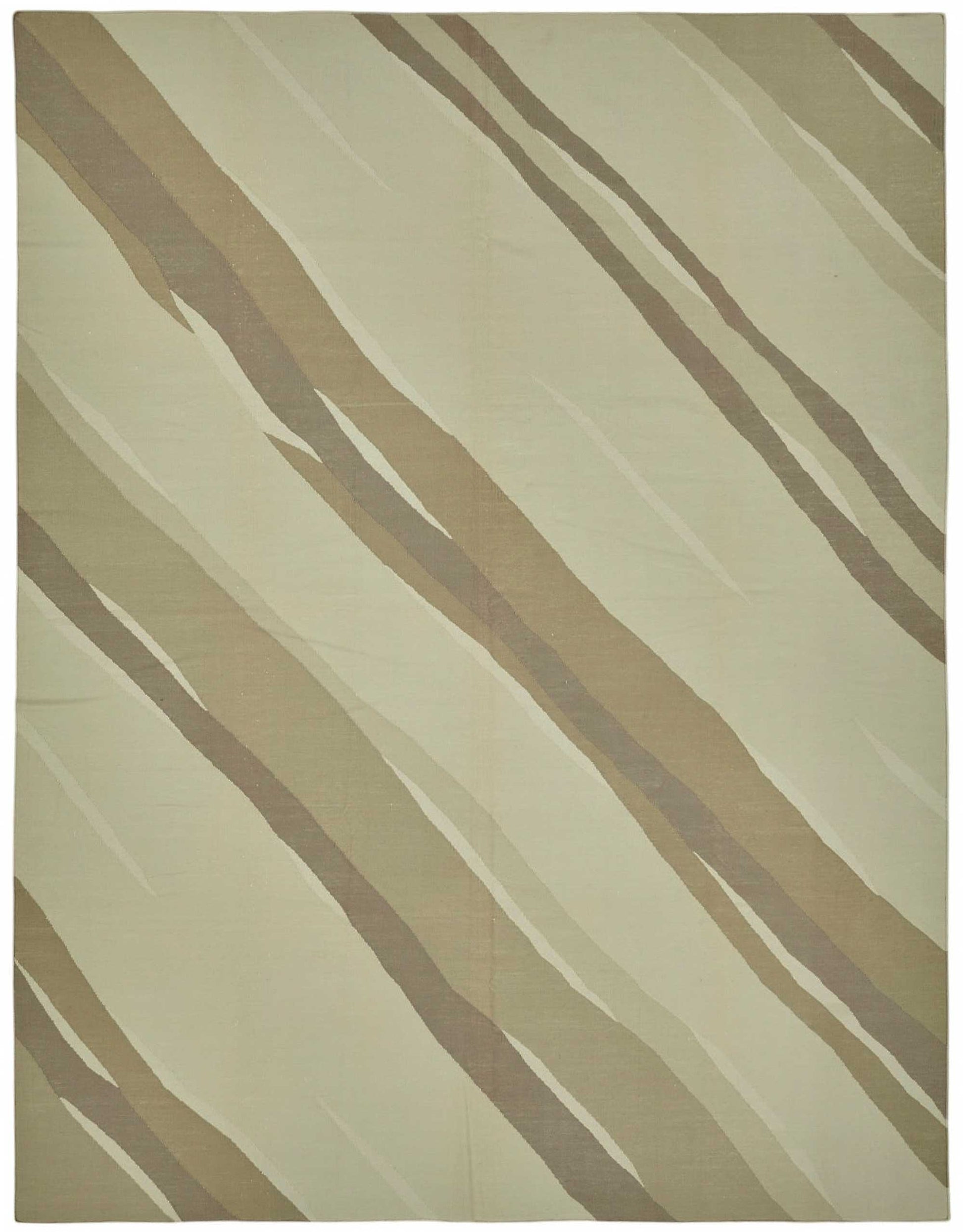 9x11 Modern Dhurrie Kilim Rug - 48884