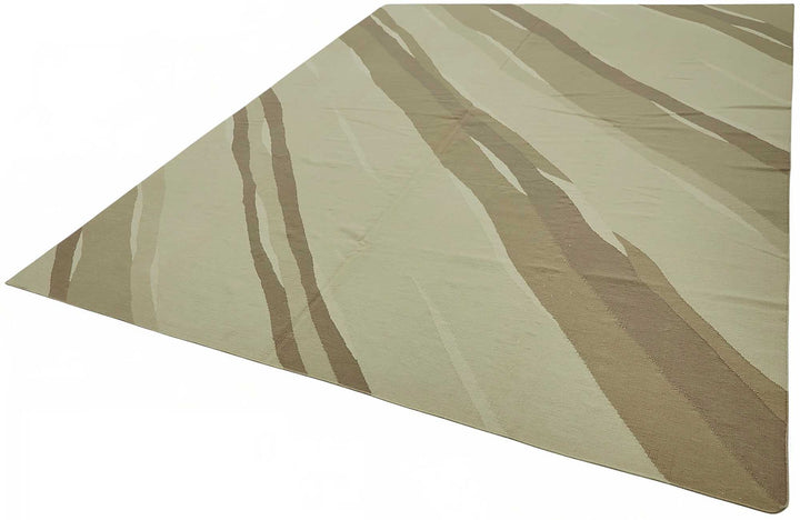 9x11 Modern Dhurrie Kilim Rug - 48884
