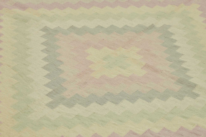 10x14 Geometric Dhurrie Kilim Rug - 48887