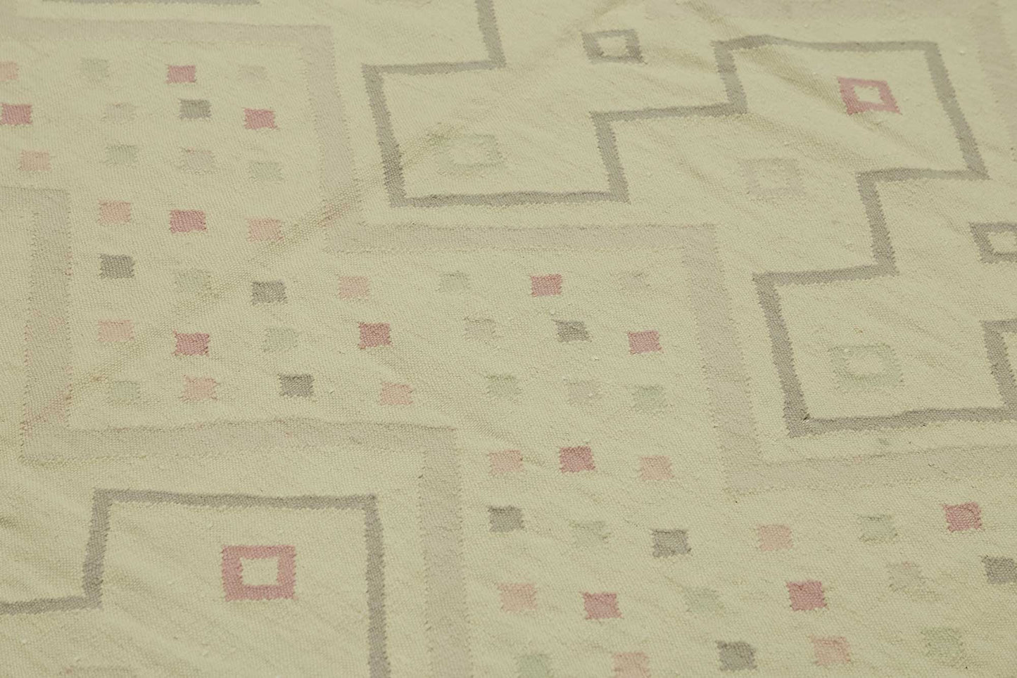 9x12 Geometric Dhurrie Kilim Rug - 48889