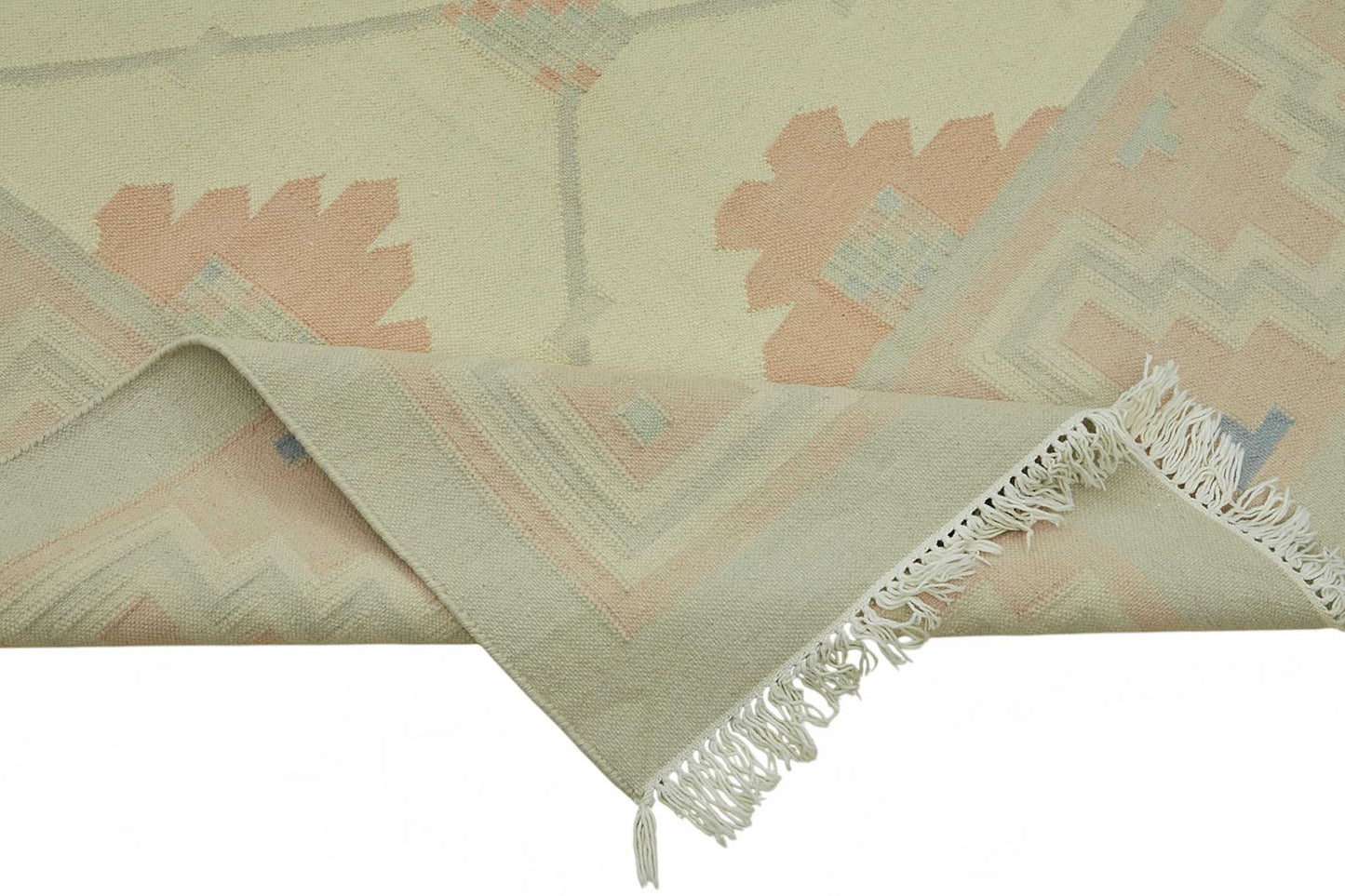 9x12 Geometric Dhurrie Kilim Rug - 48893