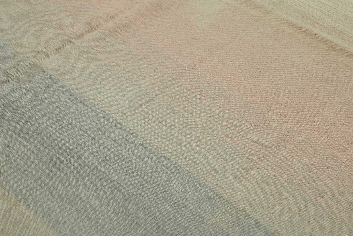 9x12 Modern Striped Dhurrie Kilim Rug - 48896