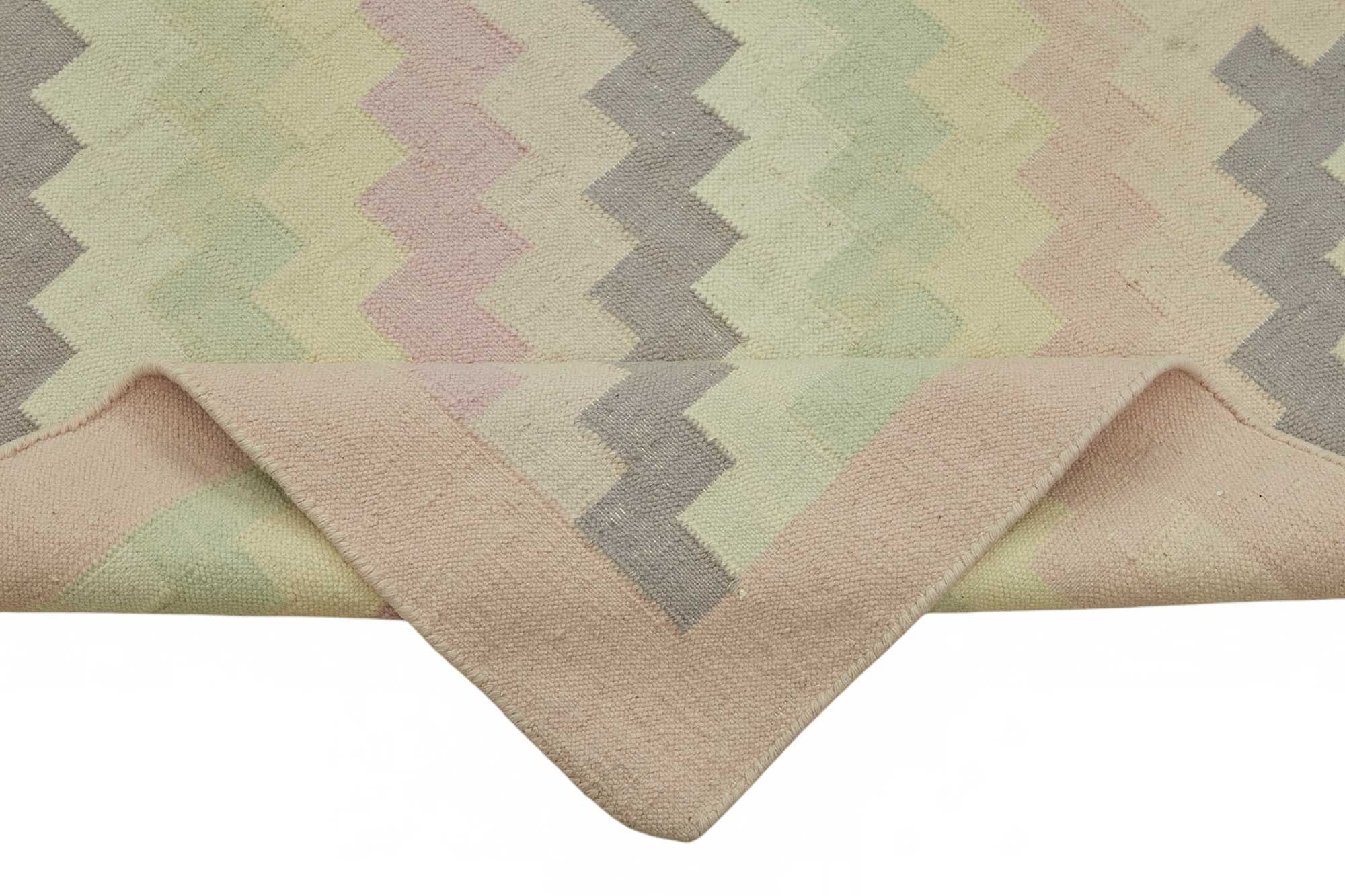 10x14 Geometric Dhurrie Kilim Rug - 48897