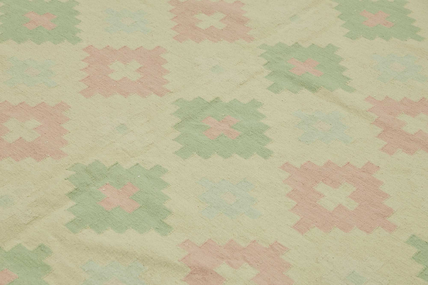 9x12 Geometric Dhurrie Kilim Rug - 48908