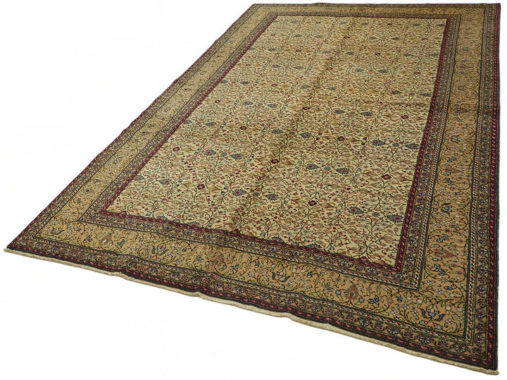 6x10 Hand-Knotted Turkish Wool Rug - 48963