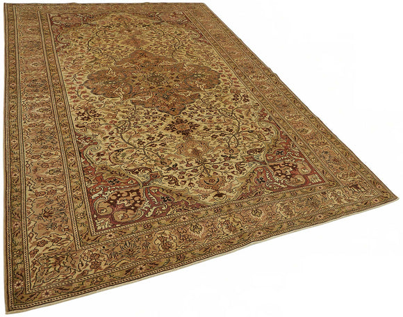 6x10 Hand-Knotted Turkish Wool Rug - 48964