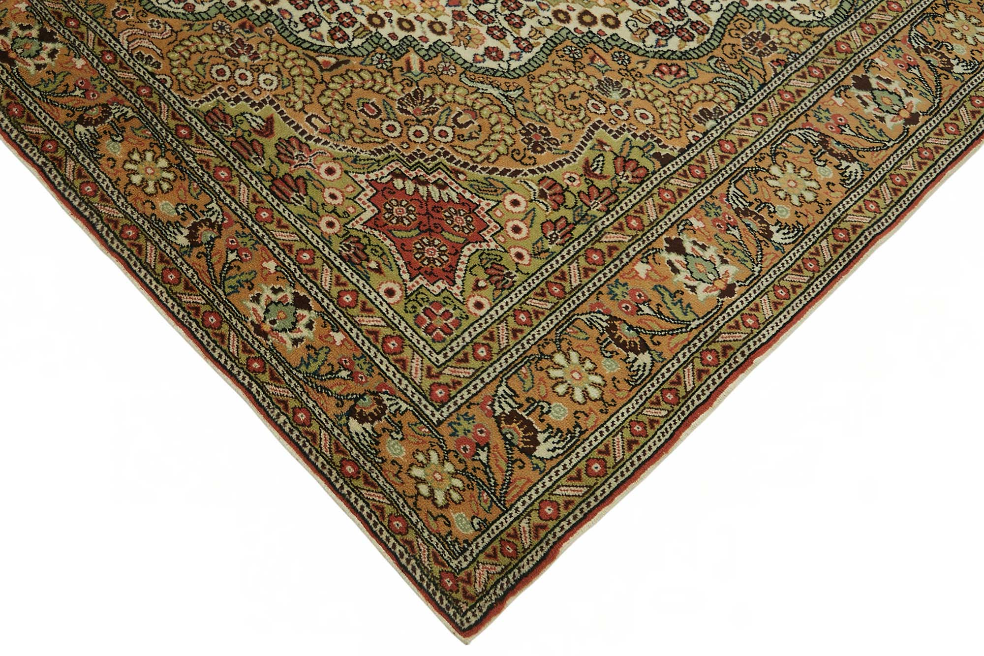 7x10 Hand-Knotted Turkish Wool Rug - 48965