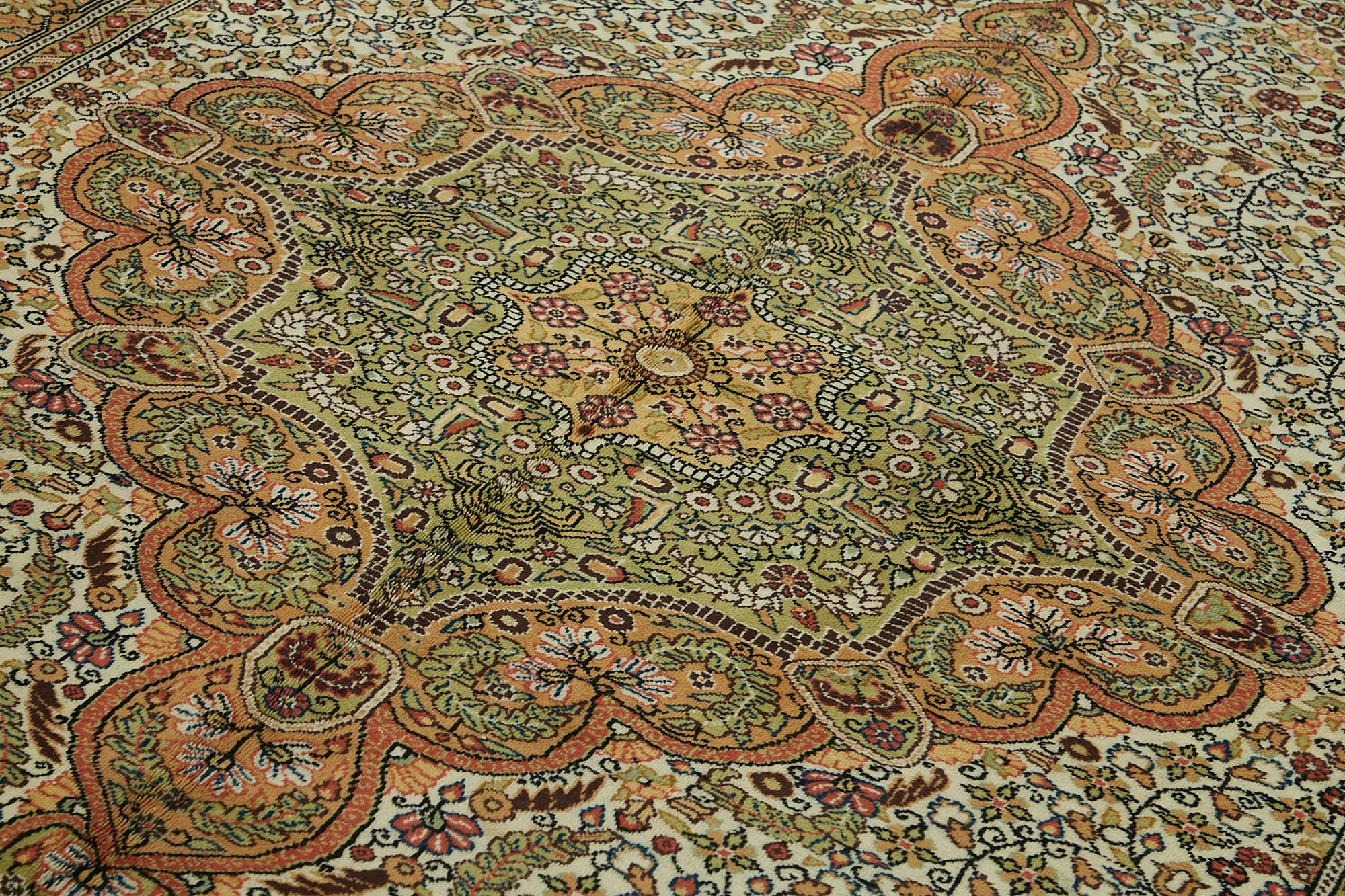 7x10 Hand-Knotted Turkish Wool Rug - 48965